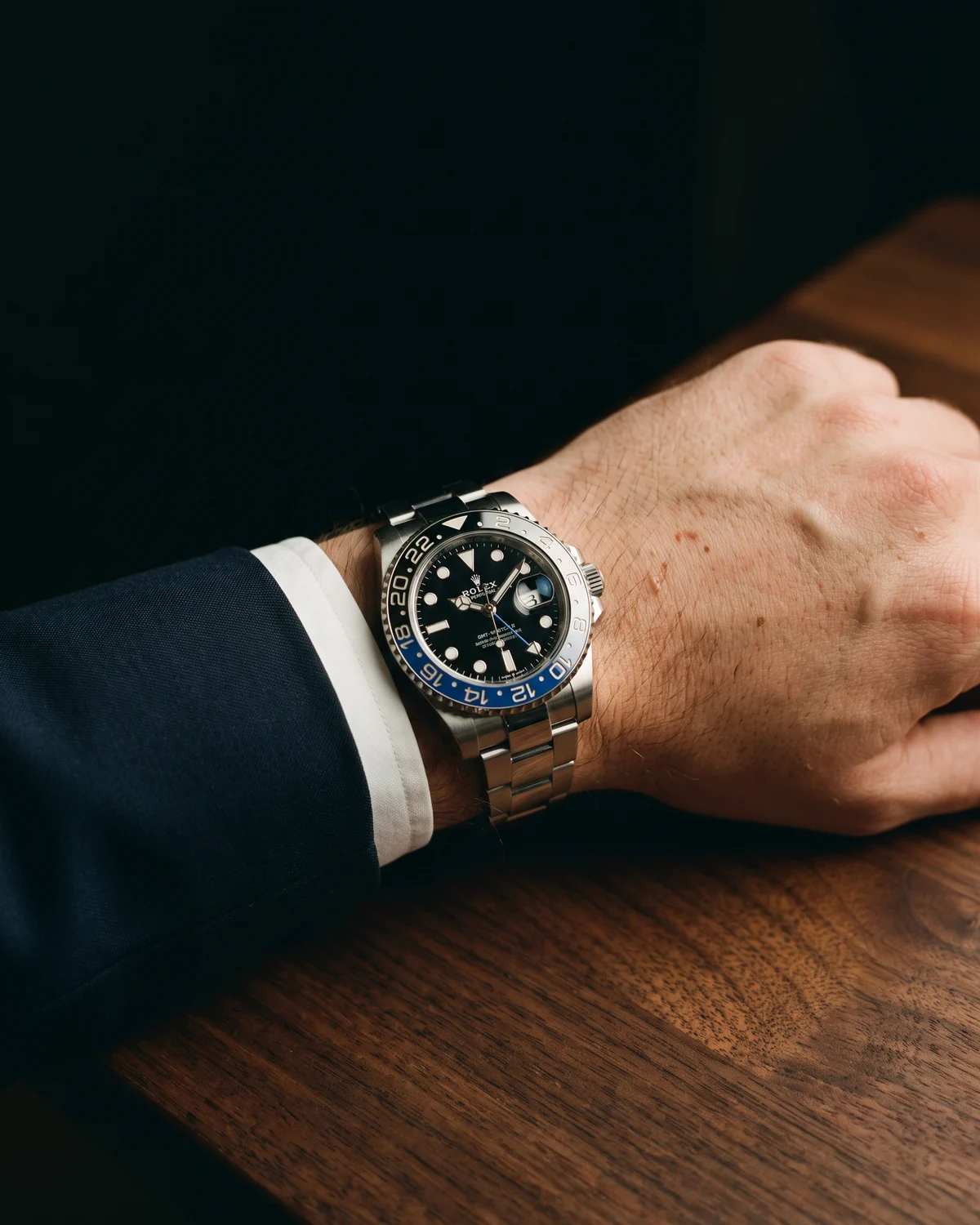 Rolex GMT-Master II am Handgelenk